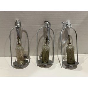 Christmas Candle Lantern Ornaments Set of 3